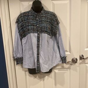 Small Zara Basic collection blouse